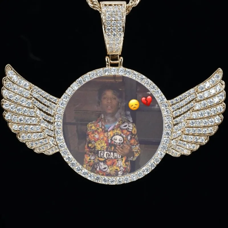 CUSTOM PICTURE PENDANT STYLE-4 sold by The GUU Shop