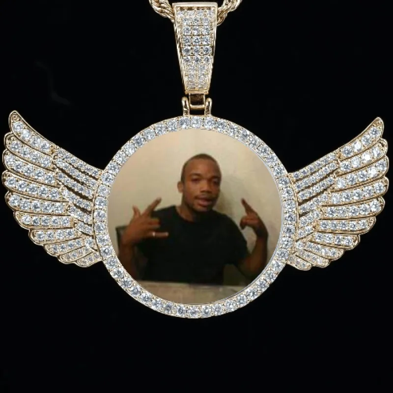 CUSTOM PICTURE PENDANT STYLE-4 sold by The GUU Shop