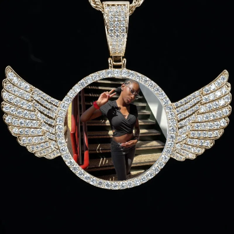 CUSTOM PICTURE PENDANT STYLE-4 sold by The GUU Shop