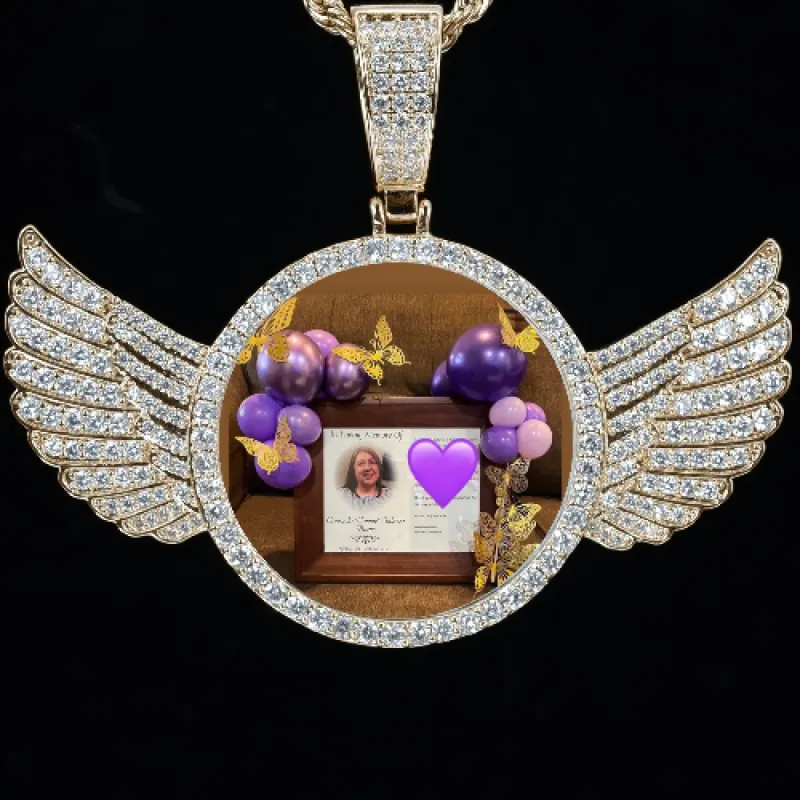 CUSTOM PICTURE PENDANT STYLE-4 sold by The GUU Shop