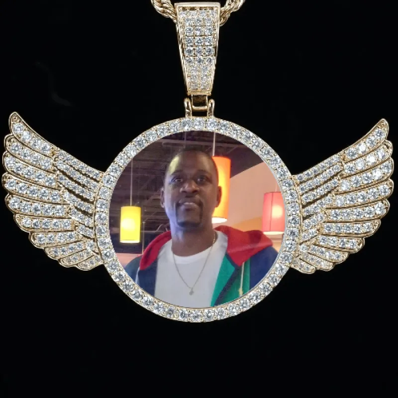 CUSTOM PICTURE PENDANT STYLE-4 sold by The GUU Shop