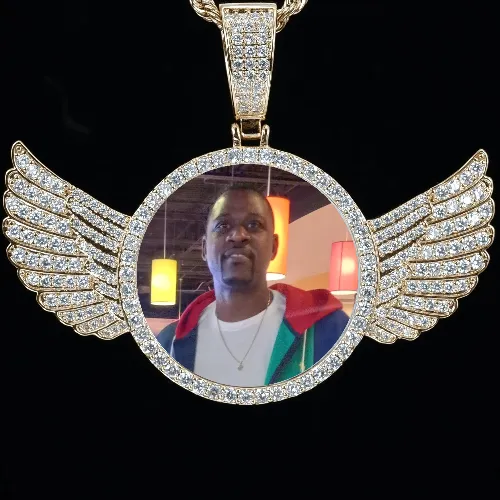 CUSTOM PICTURE PENDANT STYLE-4 sold by The GUU Shop