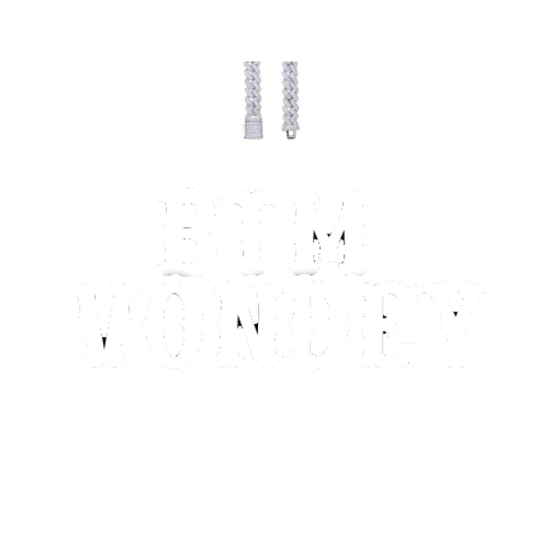 Custom Letters Freibeuter Font Necklace sold by The GUU Shop