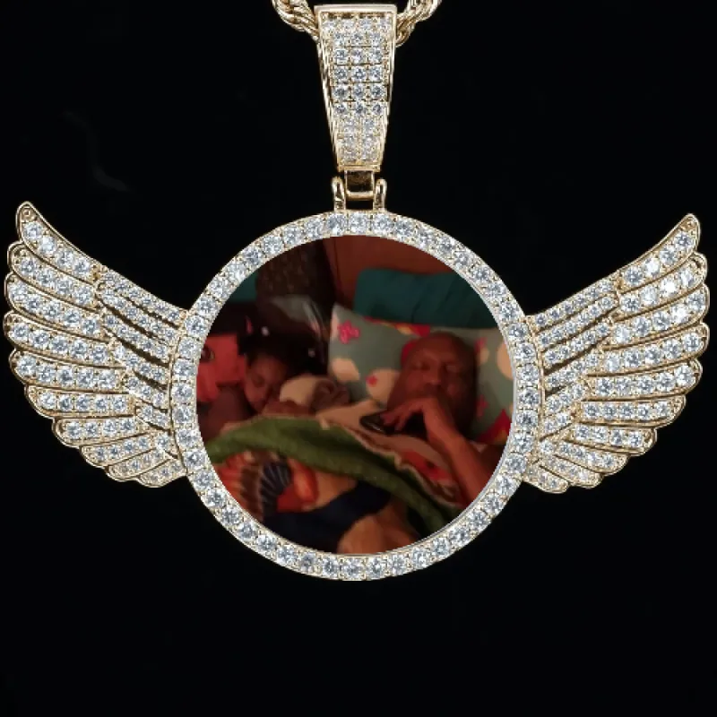 CUSTOM PICTURE PENDANT STYLE-4 sold by The GUU Shop