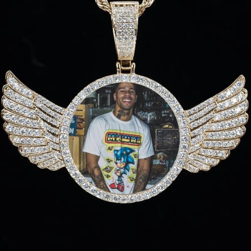 CUSTOM PICTURE PENDANT STYLE-4 sold by The GUU Shop