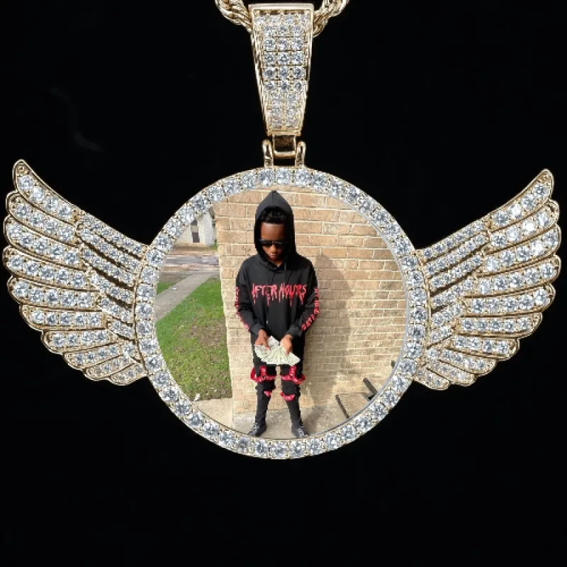 CUSTOM PICTURE PENDANT STYLE-4 sold by The GUU Shop