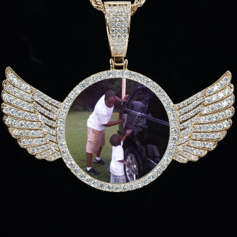 CUSTOM PICTURE PENDANT STYLE-4 sold by The GUU Shop