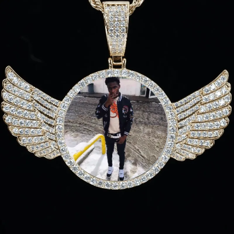 CUSTOM PICTURE PENDANT STYLE-4 sold by The GUU Shop