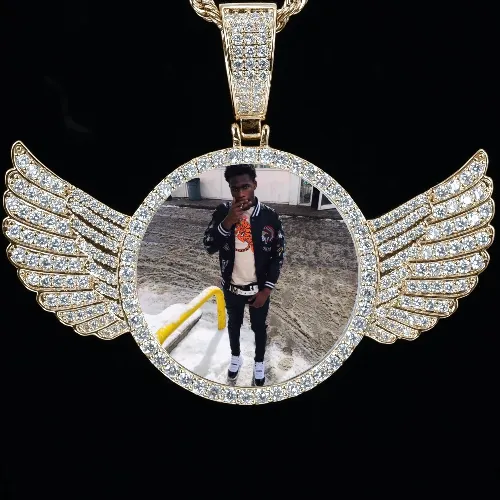 CUSTOM PICTURE PENDANT STYLE-4 sold by The GUU Shop