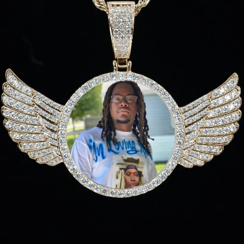 CUSTOM PICTURE PENDANT STYLE-4 sold by The GUU Shop