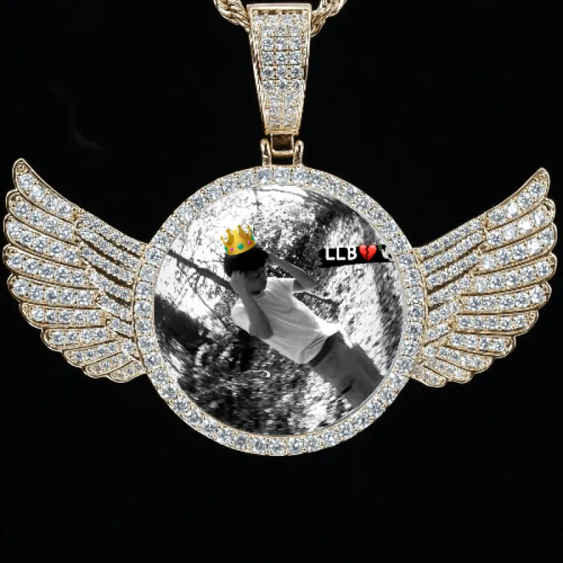 CUSTOM PICTURE PENDANT STYLE-4 sold by The GUU Shop