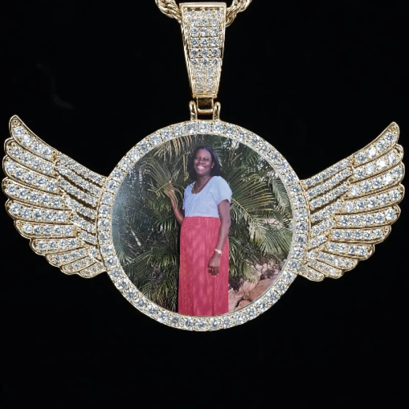 CUSTOM PICTURE PENDANT STYLE-4 sold by The GUU Shop