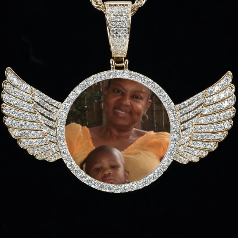 CUSTOM PICTURE PENDANT STYLE-4 sold by The GUU Shop