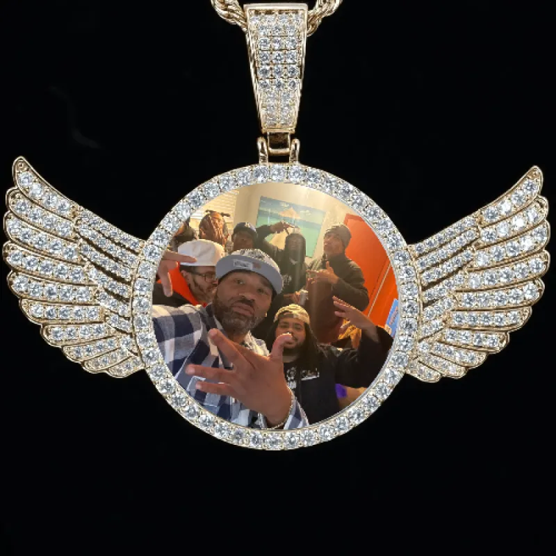 CUSTOM PICTURE PENDANT STYLE-4 sold by The GUU Shop