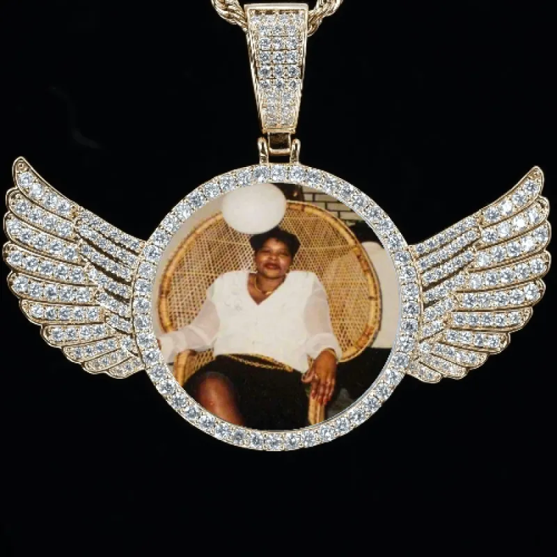 CUSTOM PICTURE PENDANT STYLE-4 sold by The GUU Shop