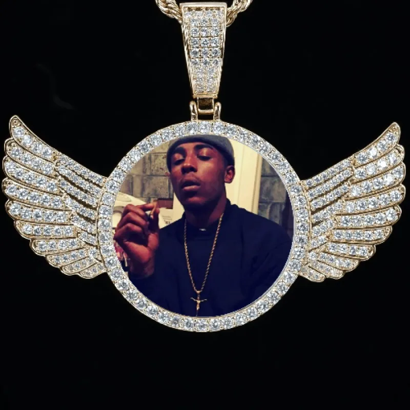 CUSTOM PICTURE PENDANT STYLE-4 sold by The GUU Shop