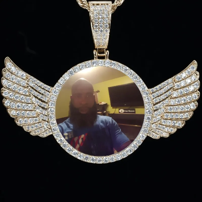 CUSTOM PICTURE PENDANT STYLE-4 sold by The GUU Shop