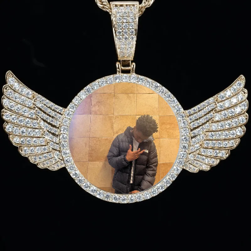 CUSTOM PICTURE PENDANT STYLE-4 sold by The GUU Shop