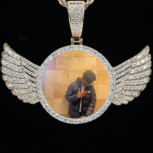 CUSTOM PICTURE PENDANT STYLE-4 sold by The GUU Shop