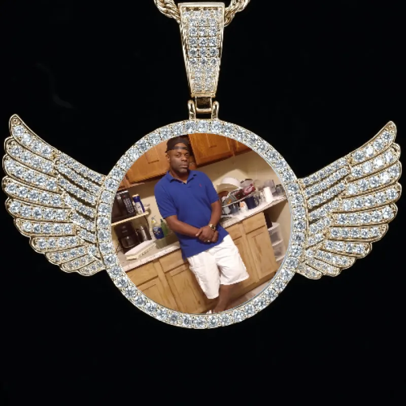 CUSTOM PICTURE PENDANT STYLE-4 sold by The GUU Shop