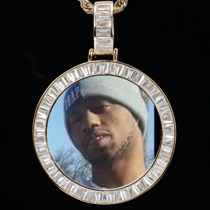 CUSTOM PICTURE PENDANT STYLE-2 sold by The GUU Shop