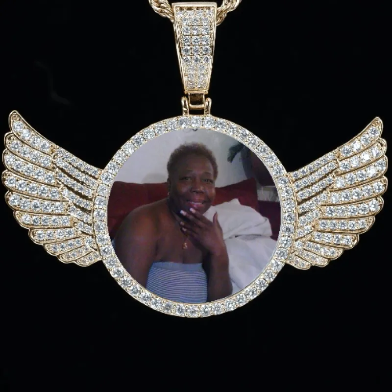 CUSTOM PICTURE PENDANT STYLE-4 sold by The GUU Shop