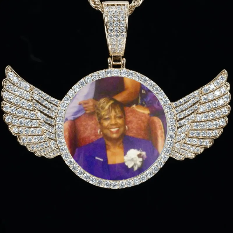 CUSTOM PICTURE PENDANT STYLE-4 sold by The GUU Shop