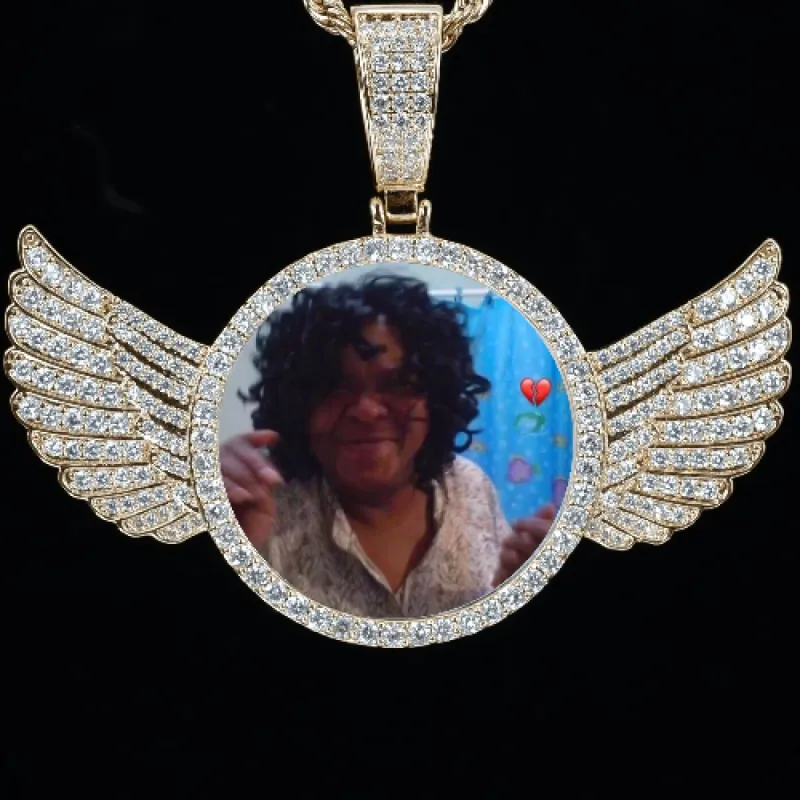 CUSTOM PICTURE PENDANT STYLE-4 sold by The GUU Shop