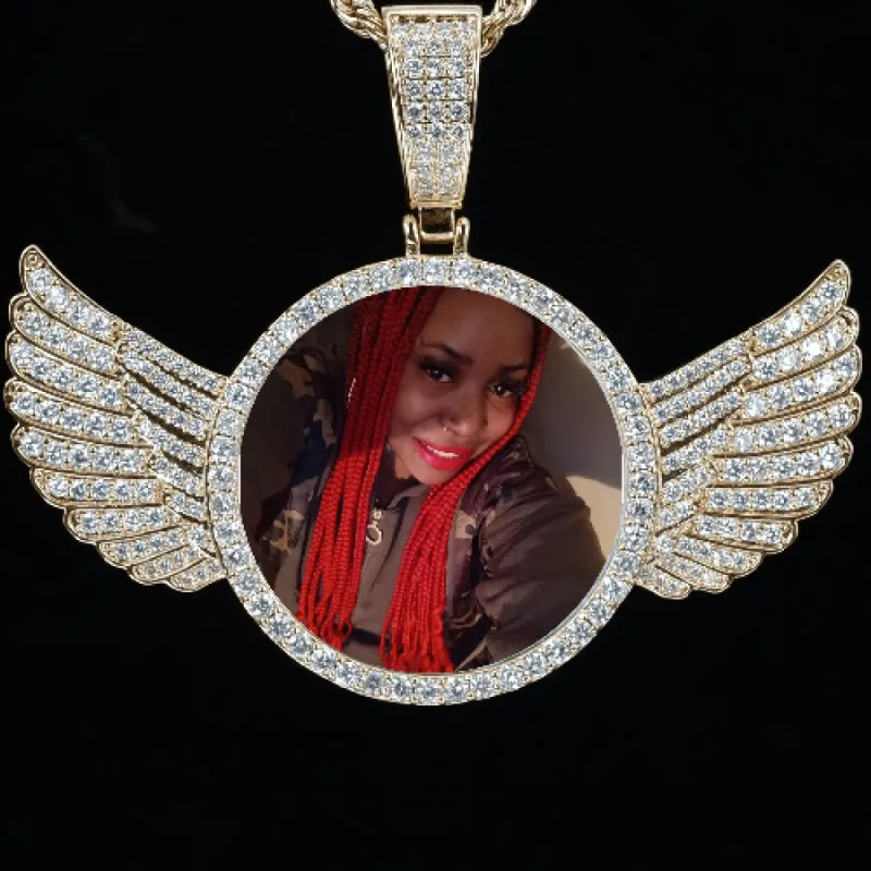 CUSTOM PICTURE PENDANT STYLE-4 sold by The GUU Shop