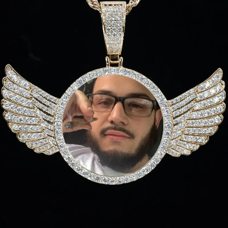 CUSTOM PICTURE PENDANT STYLE-4 sold by The GUU Shop