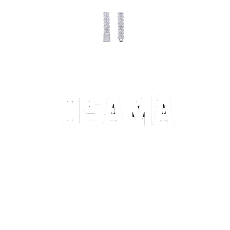 Custom Letters Baguette Two Layer Necklace made by The GUU Shop