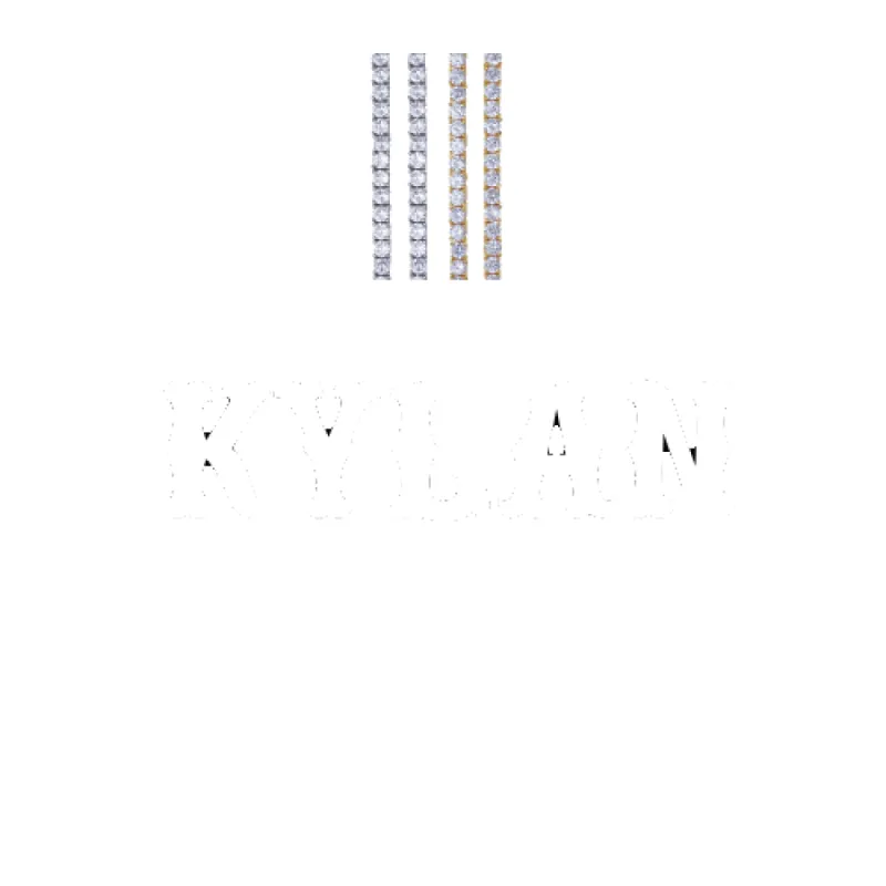 Custom Letters Freibeuter Font Necklace sold by The GUU Shop