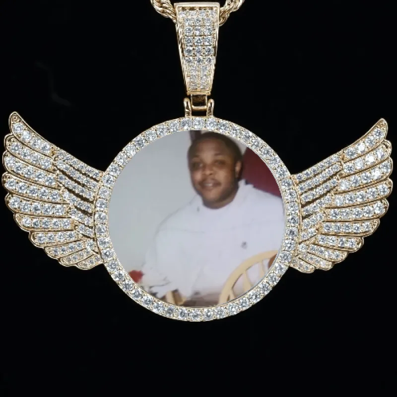 CUSTOM PICTURE PENDANT STYLE-4 sold by The GUU Shop