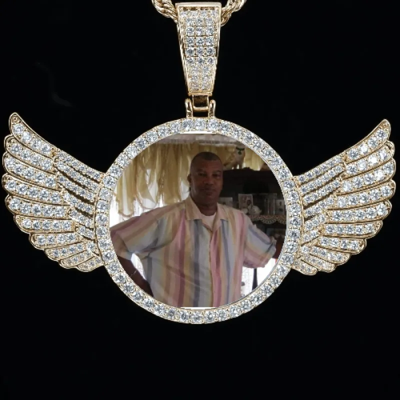 CUSTOM PICTURE PENDANT STYLE-4 sold by The GUU Shop