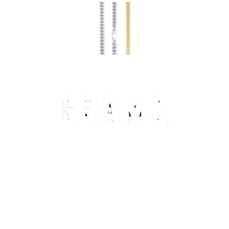 Custom Letters Baguette Two Layer Necklace made by The GUU Shop