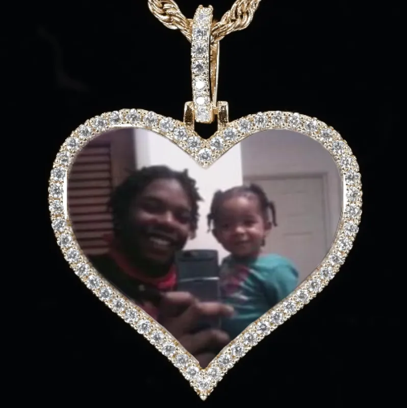 CUSTOM PICTURE PENDANT STYLE-3 sold by The GUU Shop