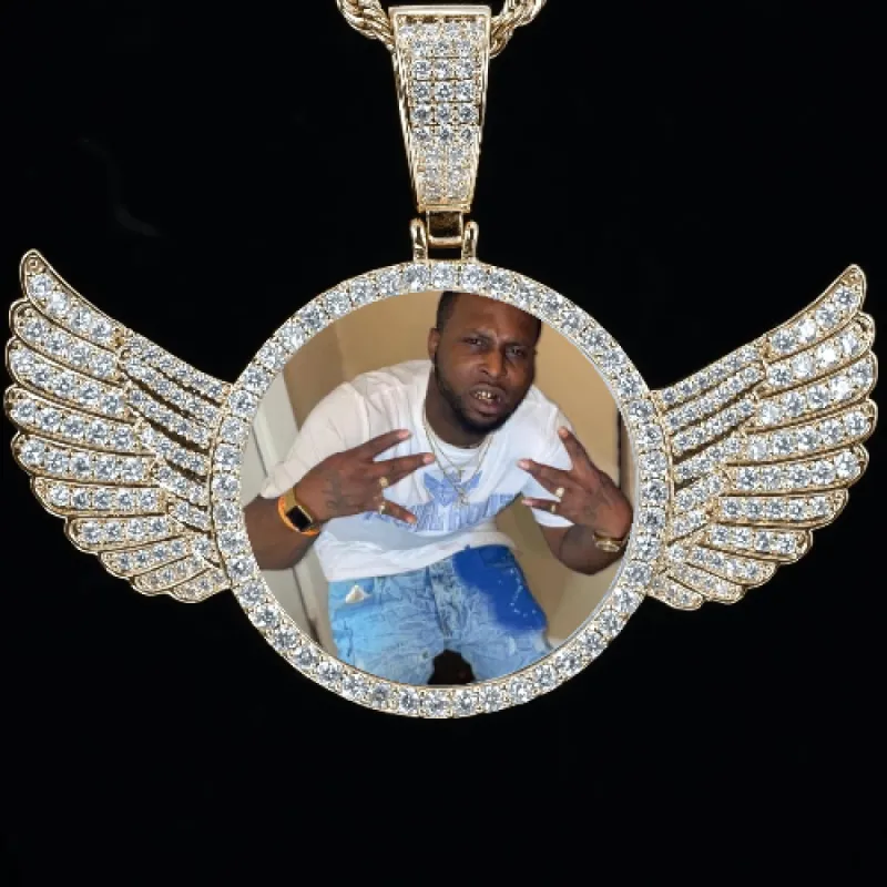 CUSTOM PICTURE PENDANT STYLE-4 sold by The GUU Shop