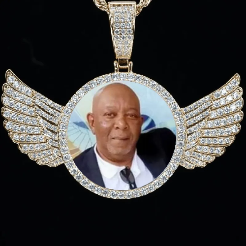 CUSTOM PICTURE PENDANT STYLE-4 sold by The GUU Shop