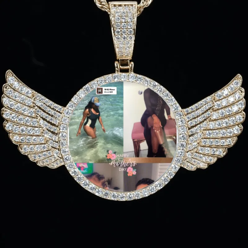 CUSTOM PICTURE PENDANT STYLE-4 sold by The GUU Shop