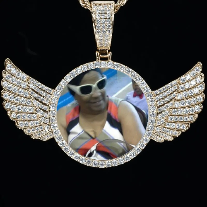 CUSTOM PICTURE PENDANT STYLE-4 sold by The GUU Shop