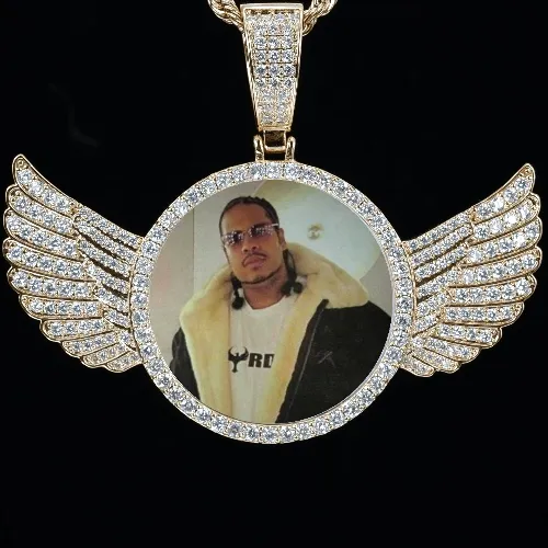 CUSTOM PICTURE PENDANT STYLE-4 sold by The GUU Shop