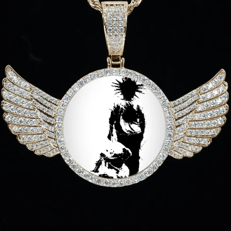 CUSTOM PICTURE PENDANT STYLE-4 sold by The GUU Shop