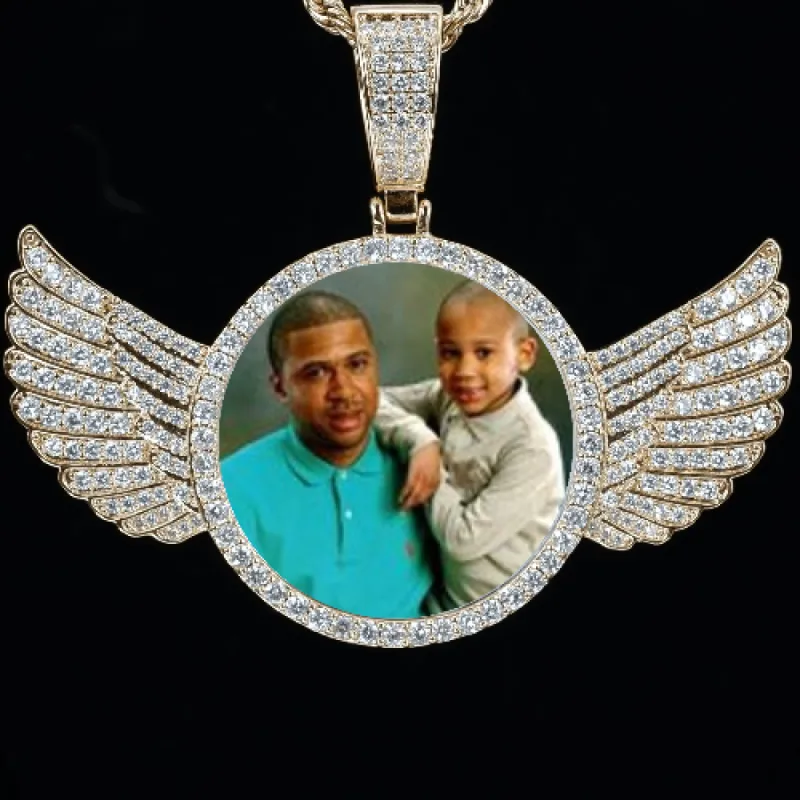 CUSTOM PICTURE PENDANT STYLE-4 sold by The GUU Shop