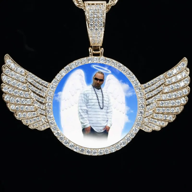 CUSTOM PICTURE PENDANT STYLE-4 sold by The GUU Shop