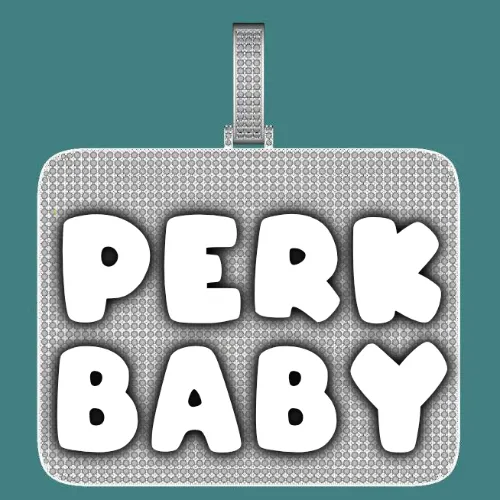 CUSTOM LETTER NECKLACE 3D BIG SQUARE sold by The GUU Shop