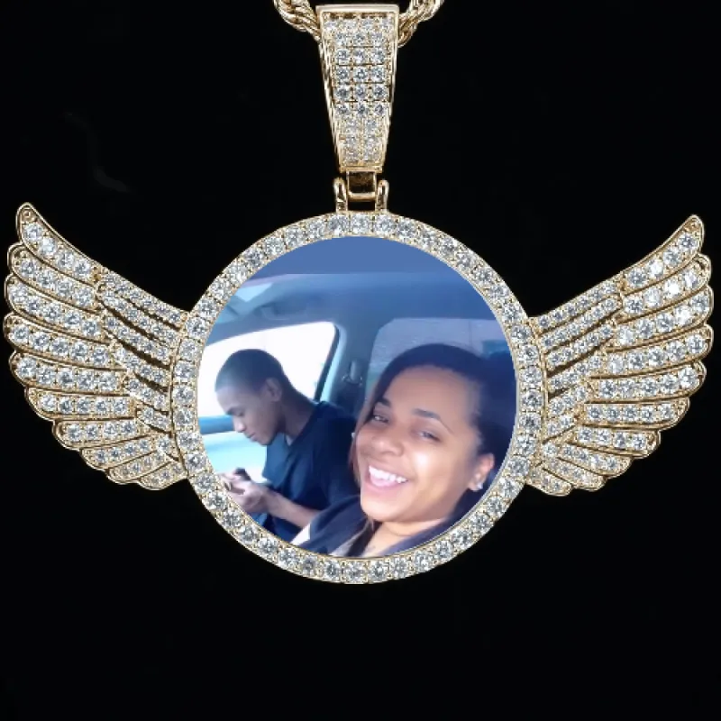 CUSTOM PICTURE PENDANT STYLE-4 sold by The GUU Shop