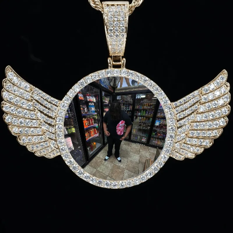 CUSTOM PICTURE PENDANT STYLE-4 sold by The GUU Shop