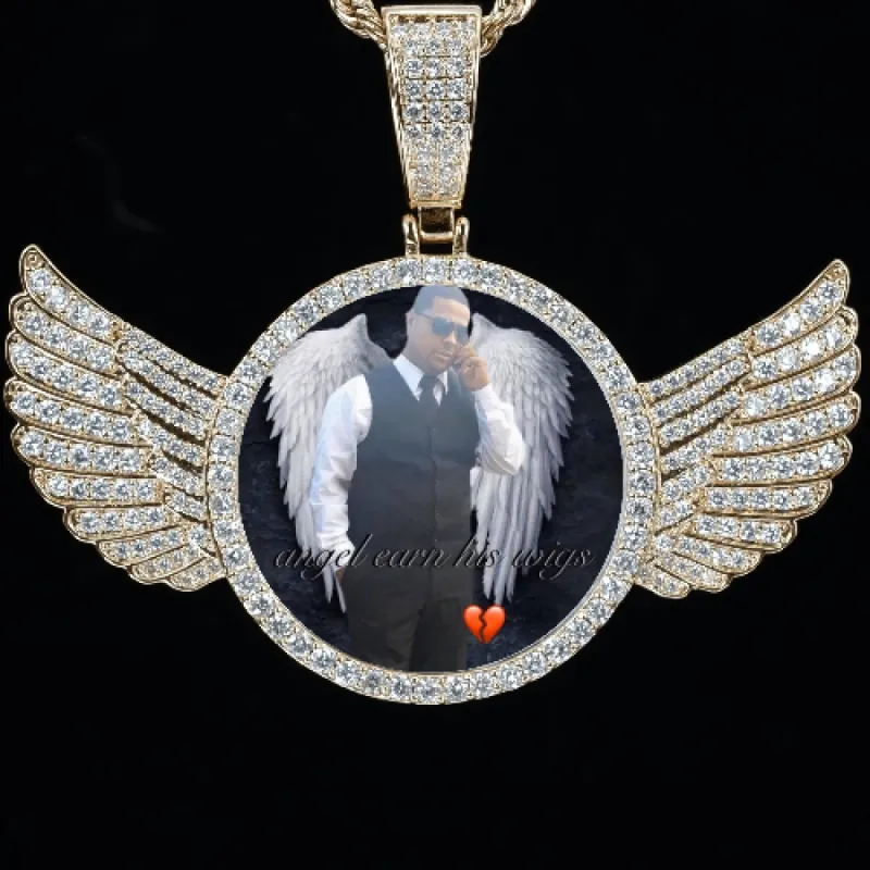 CUSTOM PICTURE PENDANT STYLE-4 sold by The GUU Shop