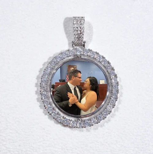 3D Spinning 2-Faced Custom Picture Pendant sold by The GUU Shop