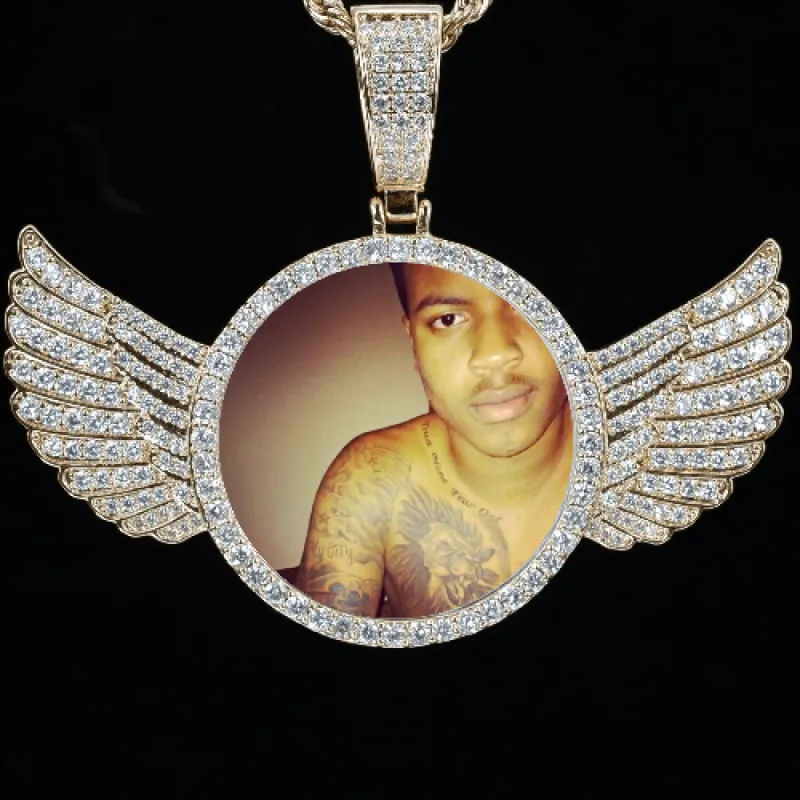 CUSTOM PICTURE PENDANT STYLE-4 sold by The GUU Shop